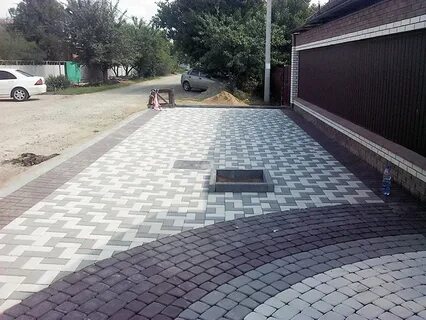 Тротуарная плитка под стоянку