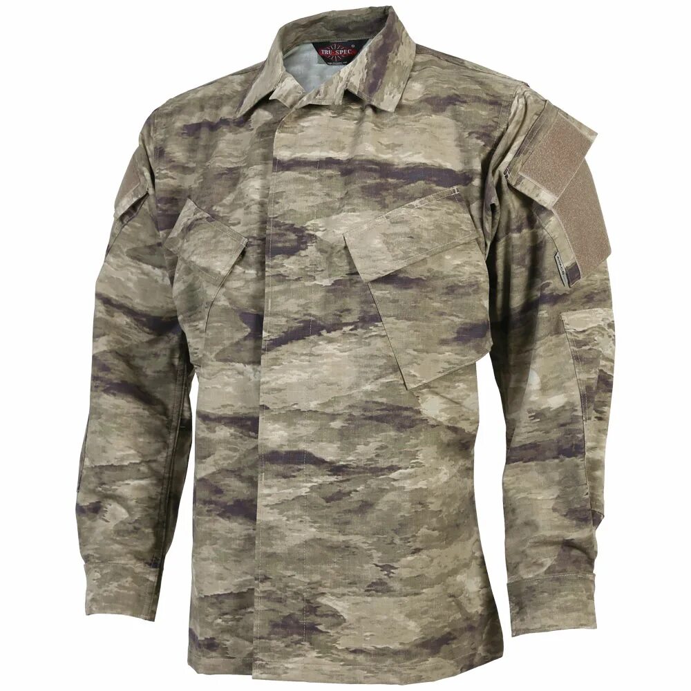 Куртка летняя ACU NYCO. Камуфляж атакс IX. Tru-spec BDU Xtreme 50/50 nylon/Cotton Ripstop (a-TACS Ghost). BDU Tru-spec куртка.