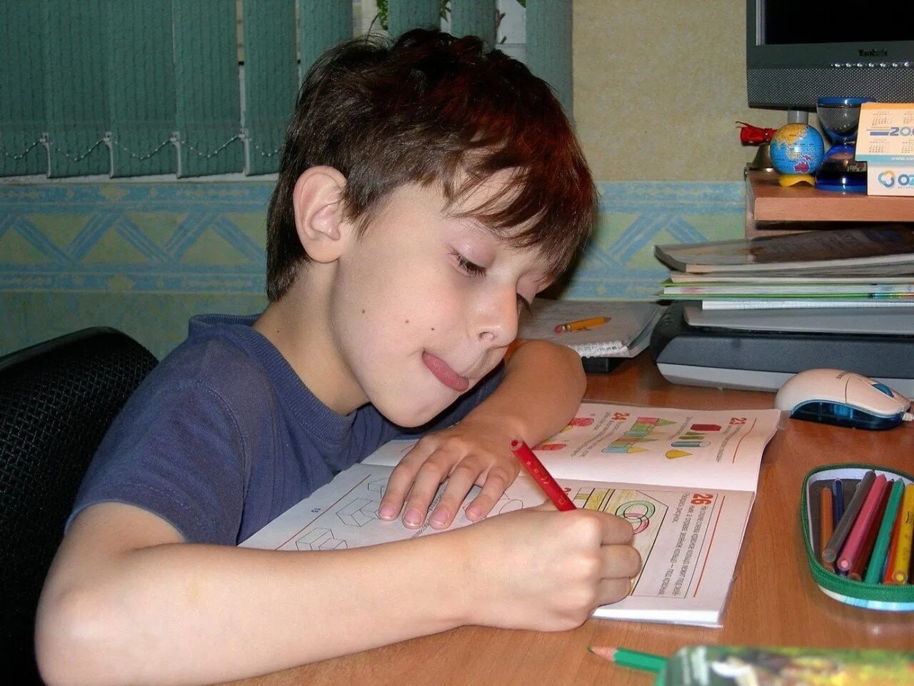 Машинки делают уроки