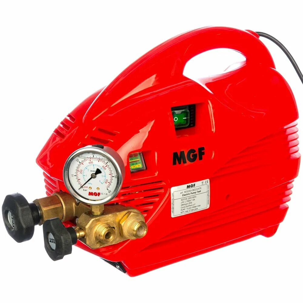 Опрессовочный насос MGF Compact 60 Electro. Опрессовочный насос MGF компакт-электро 6468. MGF компакт-60. MGF Compact 60 905200. Электрический компакт