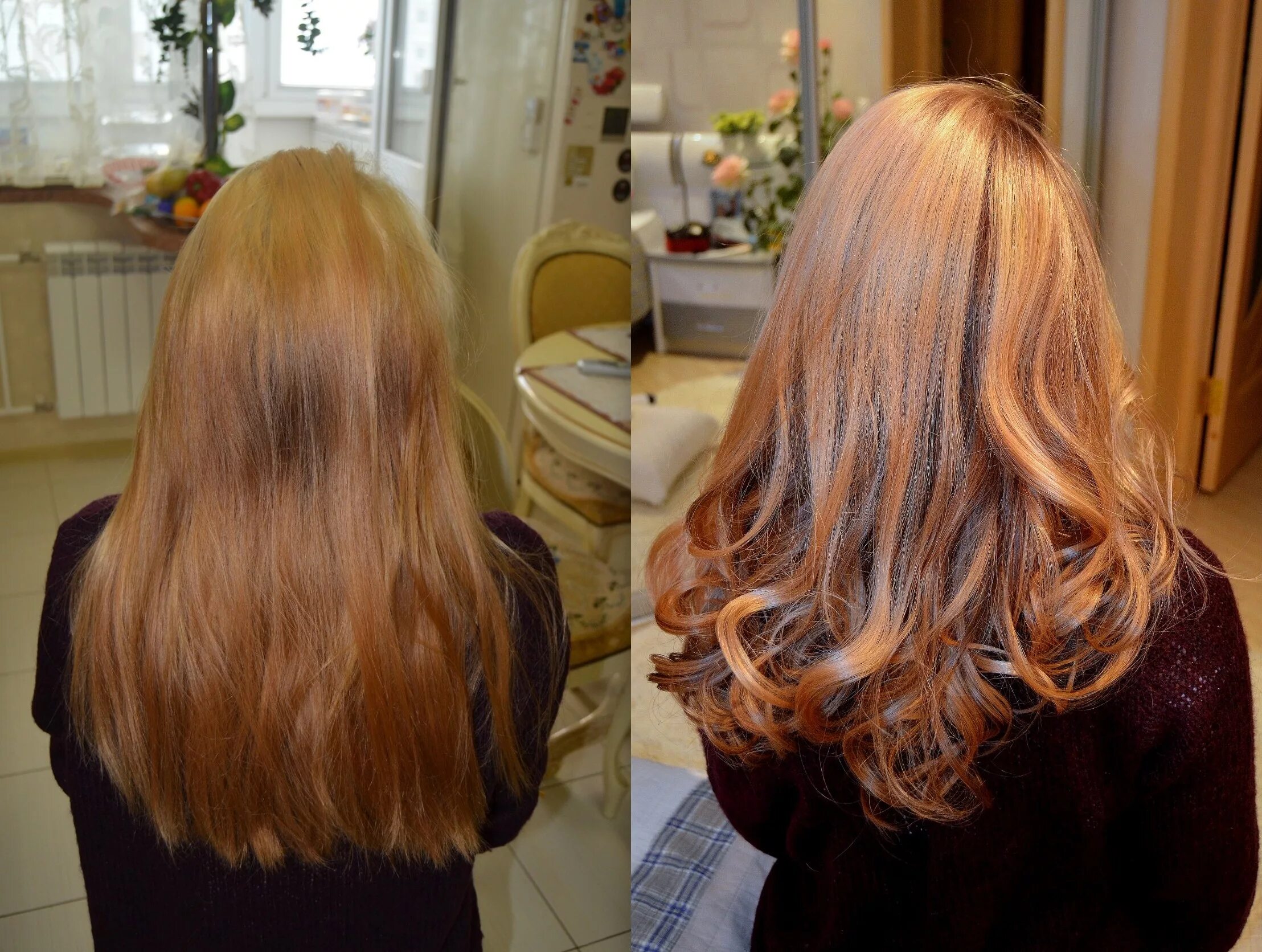 Краска для волос до и после. Обесцвечивание волос. Тонирование волос после осветления. Wella t14 toner. Рыжий после осветления.