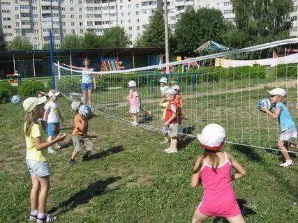 Подвижные игры тема лето