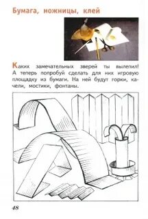 Изо 2 класс бумага ножницы клей