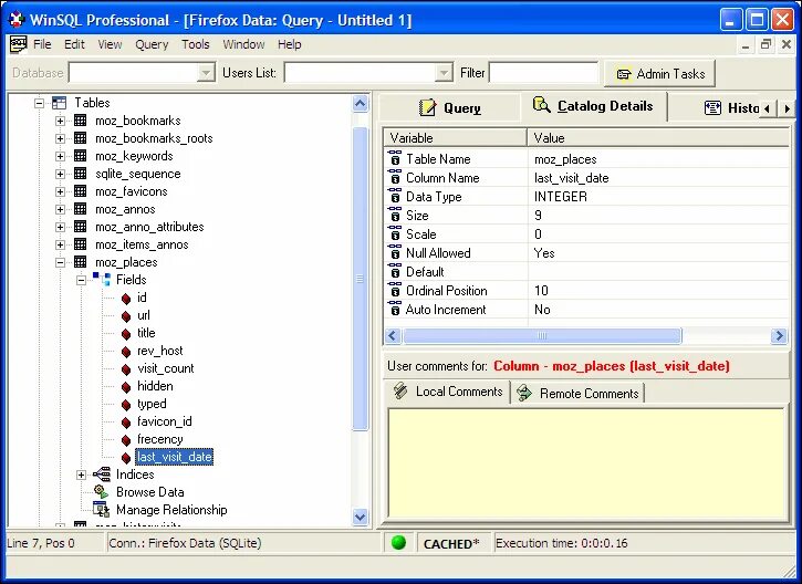Sqlite3 connect
