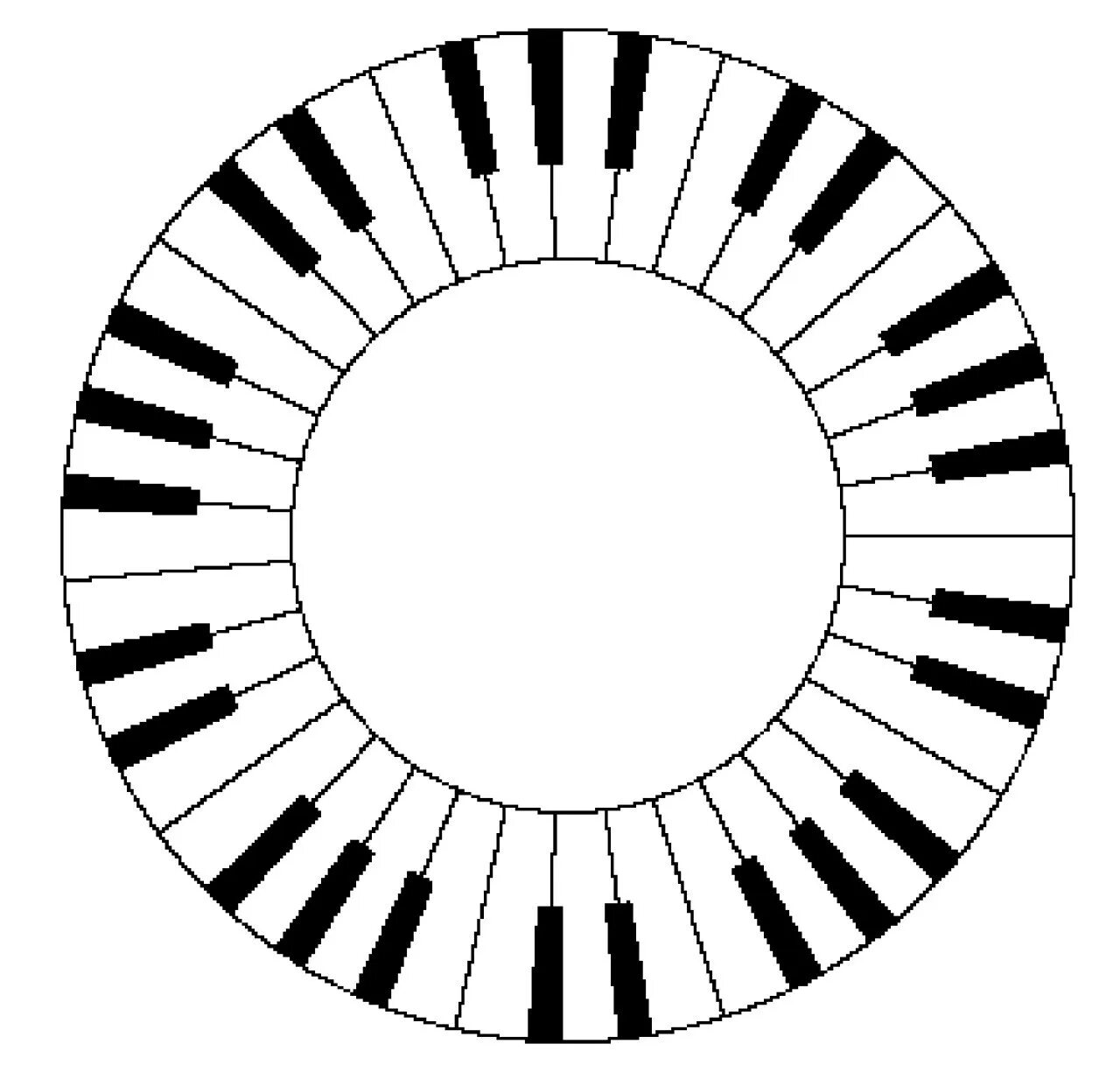 18 по кругу в некотором порядке. Клавиши по кругу. Клавиши фортепиано по кругу. Клавиши пианино по кругу. Круг из клавиш.