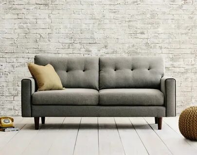 Next to the sofa