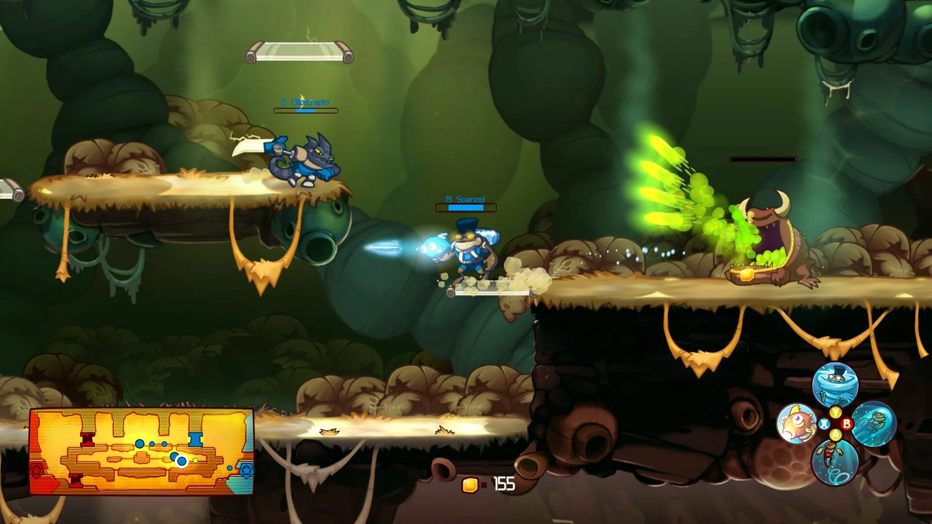 PS one платформер. Awesomenauts ps3. Awesomenauts герои. 2d игры Xbox Arcada. 2d games download