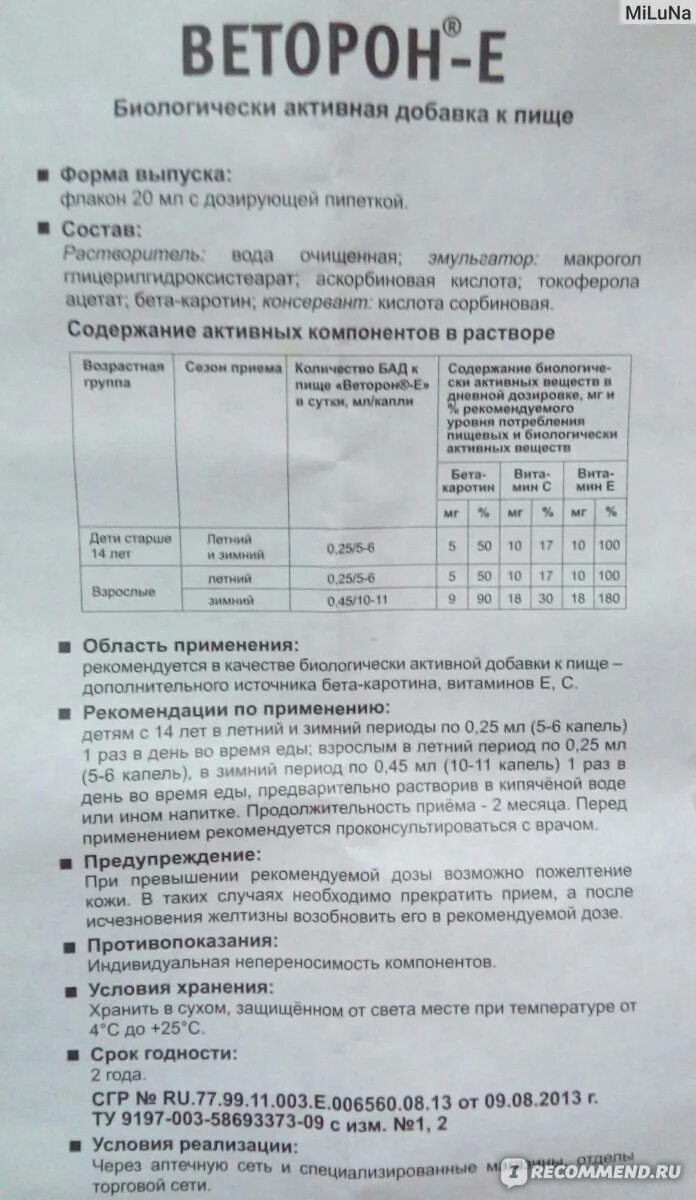 Веторон инструкция взрослым. Веторон инструкция взрослым