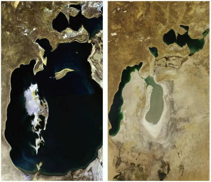 Почему высыхают моря
