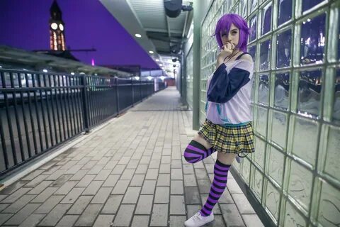 Lana rain cosplaying.