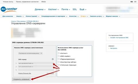 Txt в конфигурацию dns