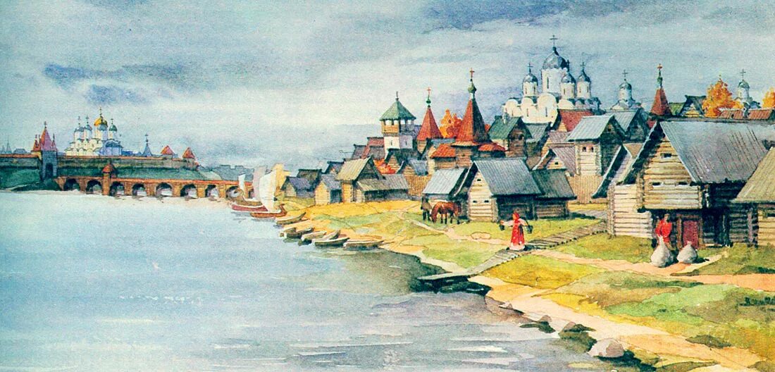 киевский детинец ix век реконструкция. 1900. киевский детинец ix век реконструкция. тверской кремль в древней твери. федоскинская миниатюра.