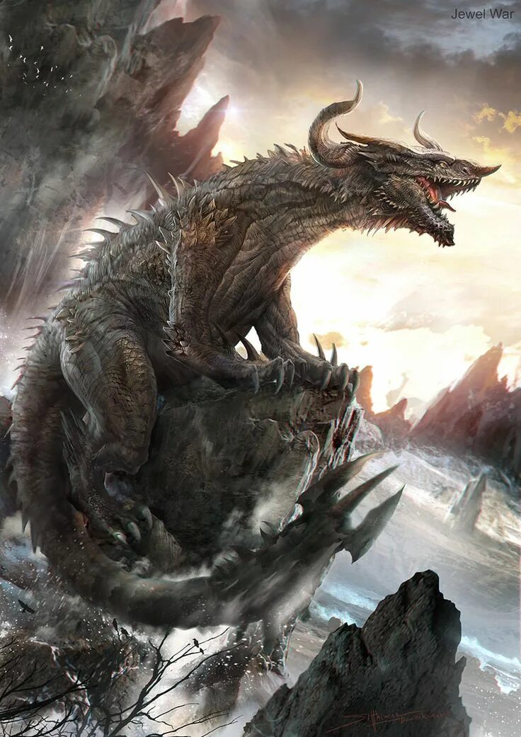 Дракон гигант. Гигантский дракон. Бахамут дракон арт. Драконы исполины. Гигантский дракон арт.