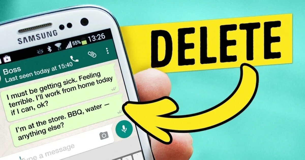 Remove send message