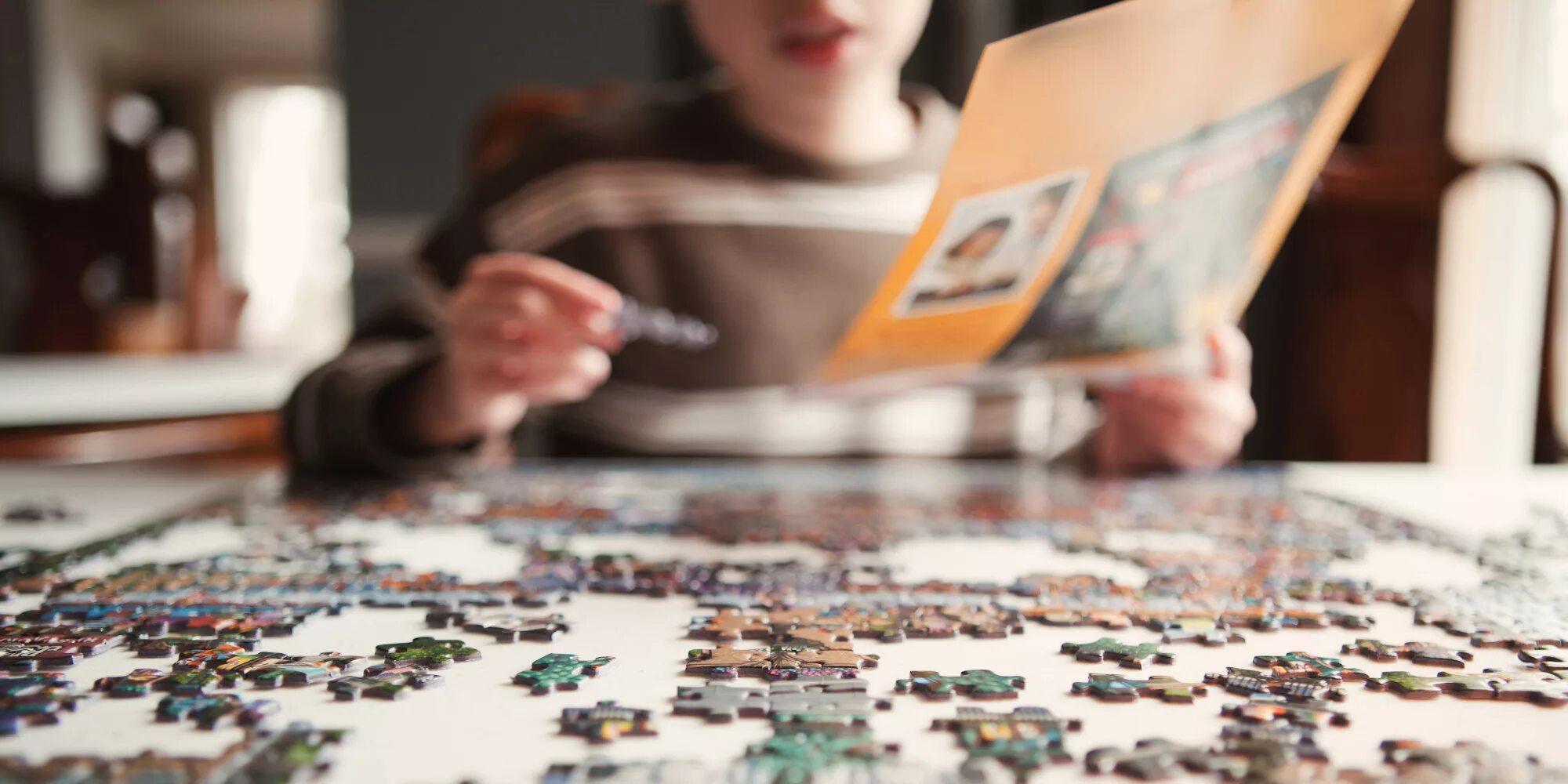 Doing puzzles