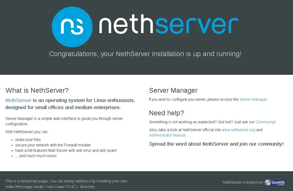 Community also. NETHSERVER. NETHSERVER-7.9.2009-x86_64. Open source mail Server web Интерфейс. NETHSERVER Block youtube.