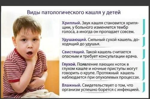 Ребенок сильно кашляет и температура