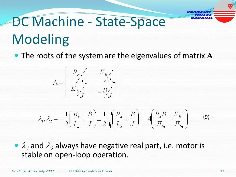 State space models. State space matrix. state space model.