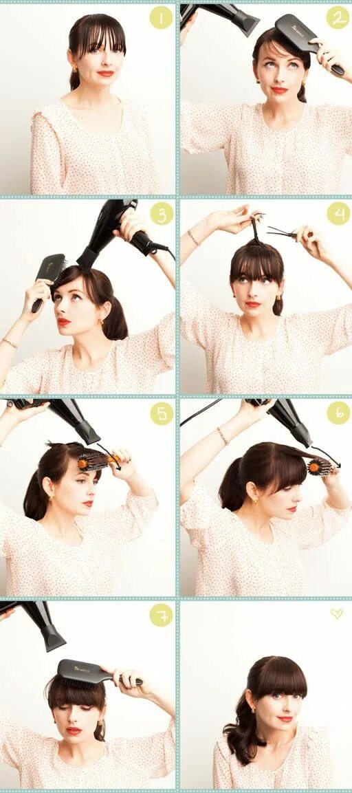 Челка в домашних условиях фото AliLeader Fake Fringe Bangs Clip Ons 6 Inch Short Straight Front Neat Wedding Sy