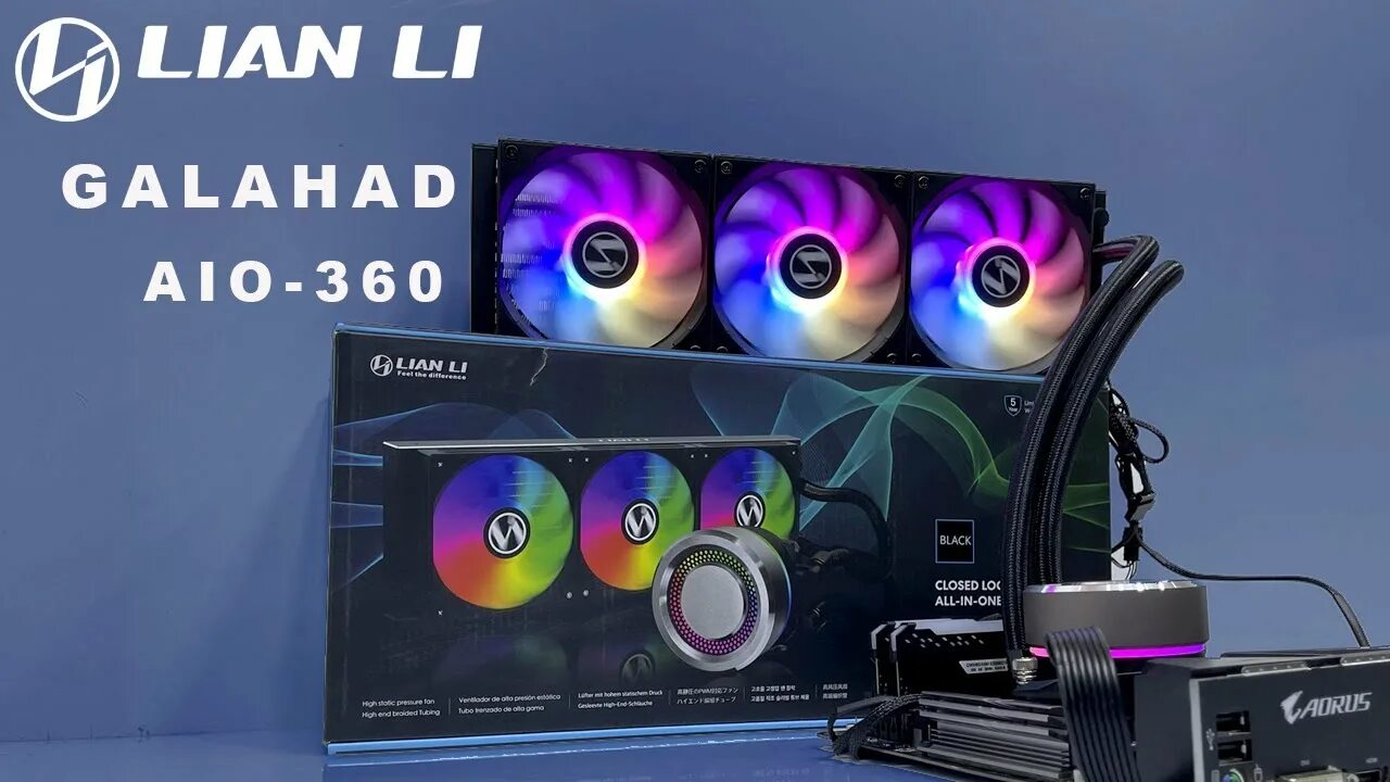 Galahad aio uni fan sl edition 360. Lian li Galahad AIO 360. Lian li Galahad 360 AIO White. СЖО Lian li Galahad AIO 360 Black. Система охлаждения Lian li Galahad AIO 360.