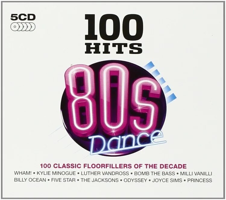 100 Hits CD 80. 100% Dance Hits. 100 Hits – 80s Pop. 100% Hits Disco.