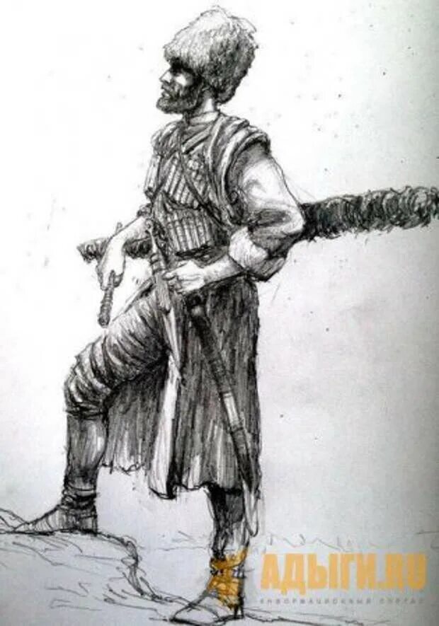 Рисунки горцев