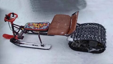 Как сделать снегокат