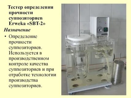 Качество суппозиториев