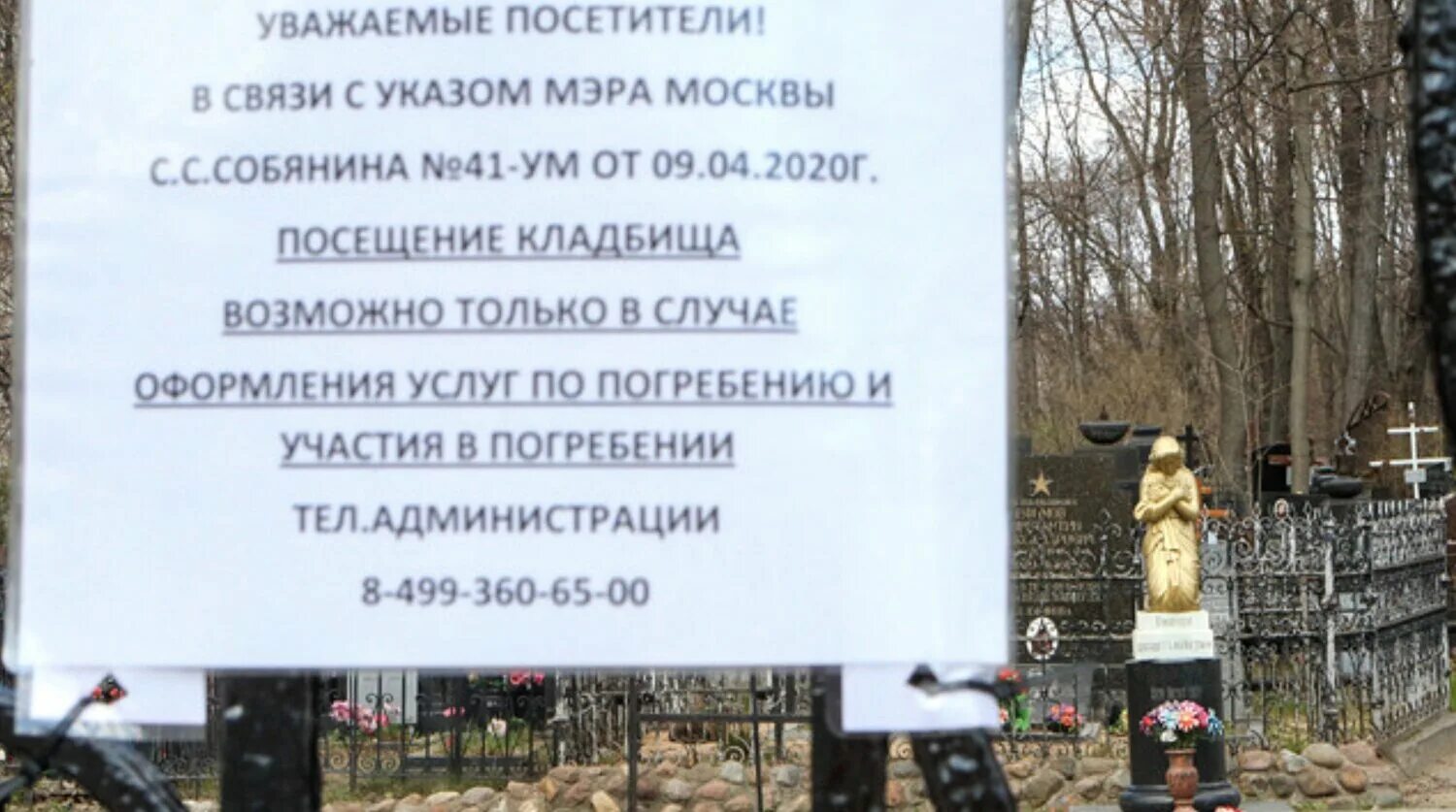 Посещают ли кладбище в день рождения усопшего. Кладбище для коронавирусных в москве. правила посещения кладбища.