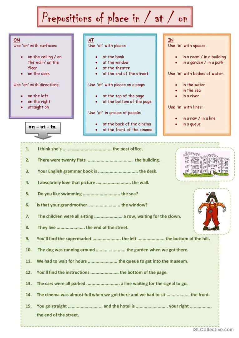 Предлоги Worksheets for Kids. Предлоги направления в английском языке Worksheets. Предлоги движения в английском языке Worksheets. Prepositions of place at in on exercises.