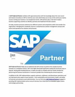 Sap partner