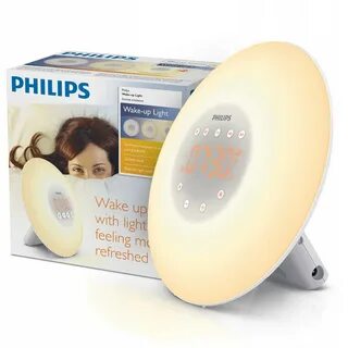Световые будильники philips wake up light