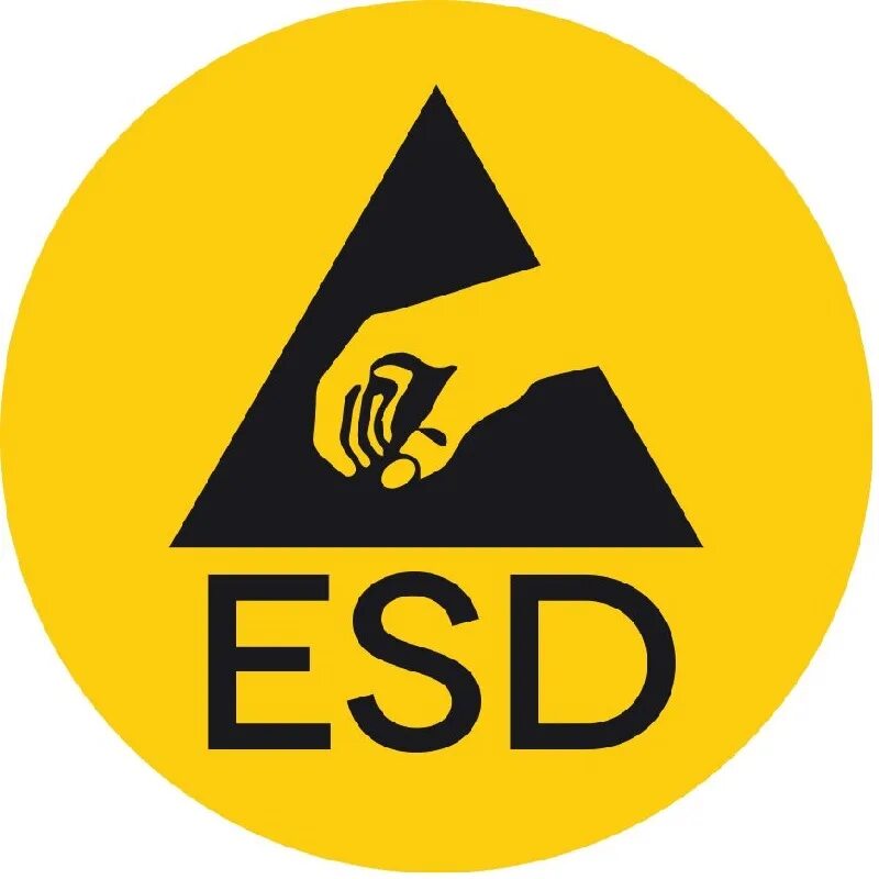 Знак ESD защита. Наклейка ESD. ESD антистатика. Значок антистатики ESD.