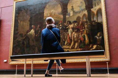 Картины в музее лувр