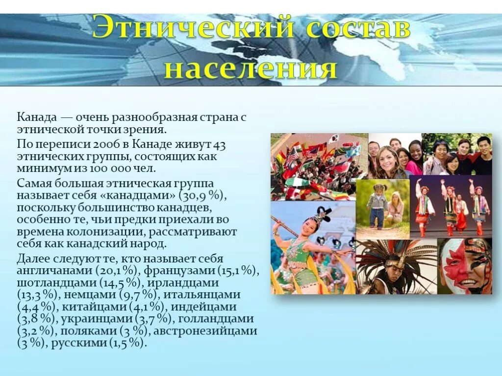 Канада презентация по географии 11 класс. Население Канады презентация. Население Канады 2023. Канада этнос. Народы населяющие страну канады и их быт