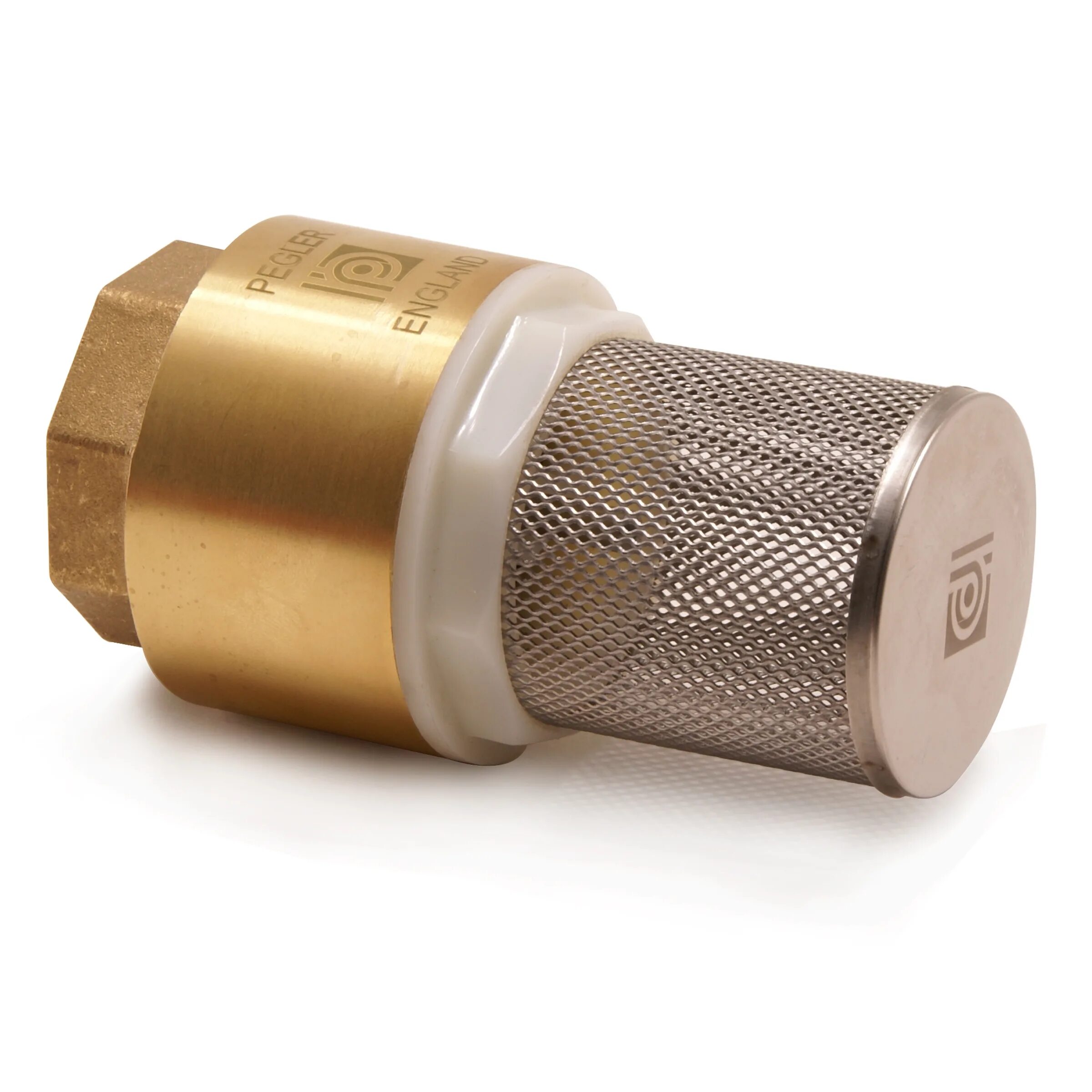 Сетчатый клапан. - Клапан с сетчатым фильтром (1хz261). Латунный обратный клапан PN 16. Обратный клапан с сетчатым фильтром на 1 дюйм. Фильтр сетчатый с клапаном.