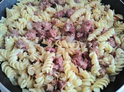 Макароны с мясом в духовке