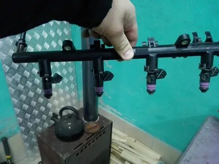 После замены форсунок