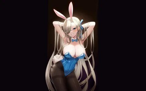 hot, sexy, boobs, rabbit, anime, blonde, breasts, bunny, sexy blonde, oppai...