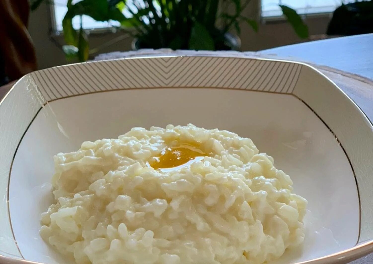 Каша из рисовых хлопьев
