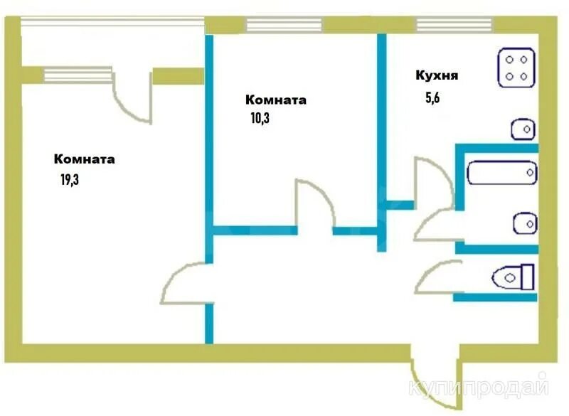 Квартира брежневка планировка фото - DelaDom.ru