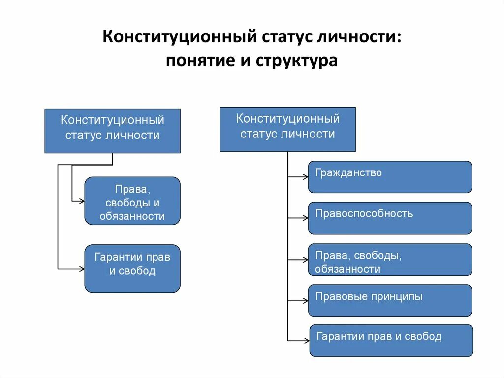 Основы статуса личности конституция. Структура конституционно-правового статуса личности. Структура конституционно-правового статуса личности в РФ. Понятие конституционного статуса личности в РФ. Структура конституционного статуса личности.