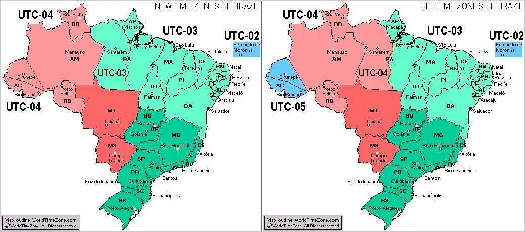 Часовые пояса Бразилии. Часовые пояса Бразилии на карте. Часовые пос Бразилии. Сколько часовых поясов в Бразилии.
