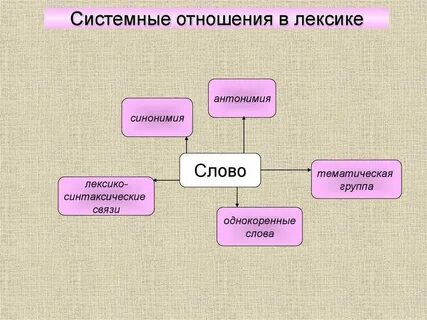 Повторение темы лексикология культура речи 6 класс