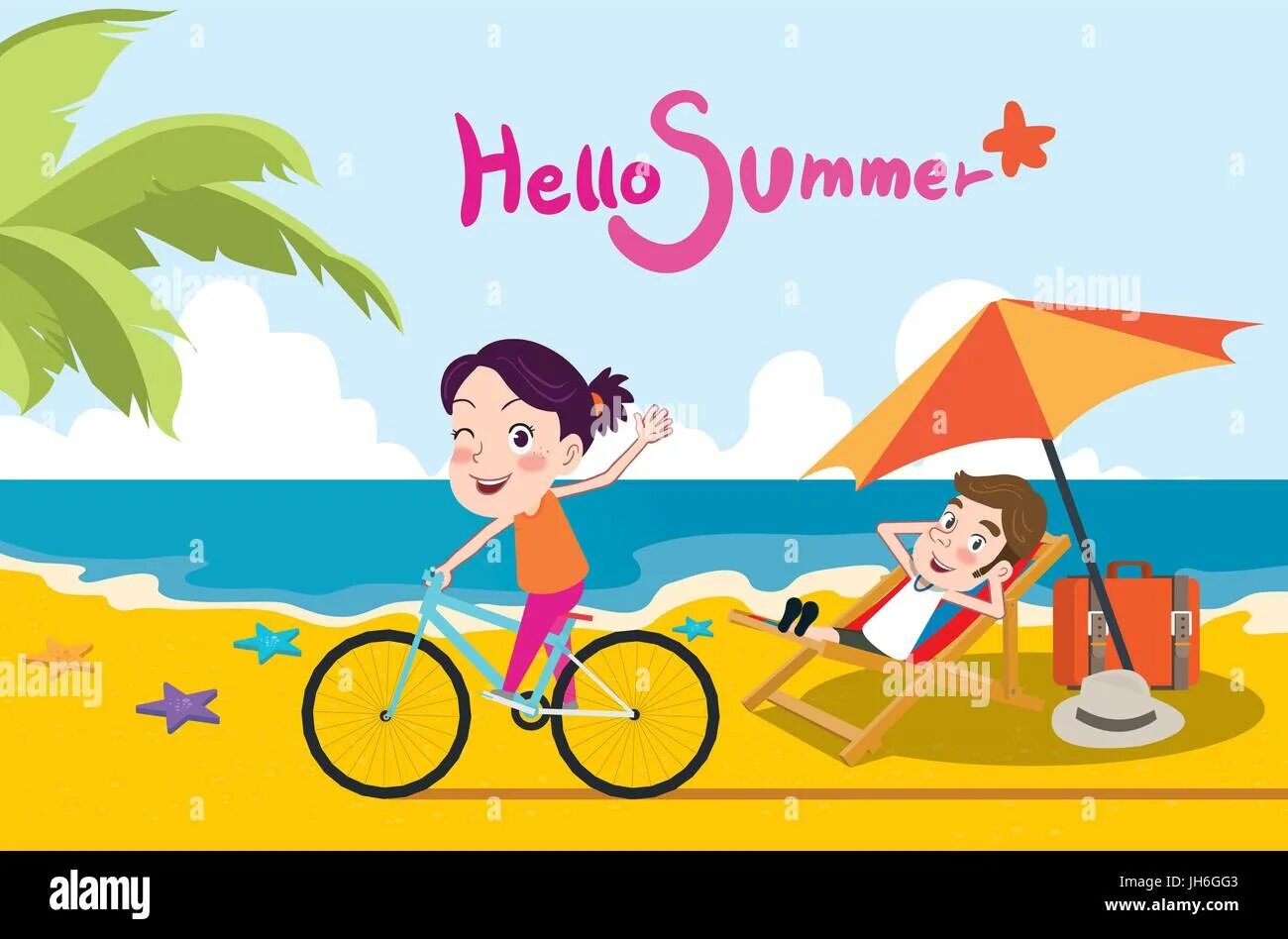 This is me on my summer. Велосипеды на пляже вектор. summer holidays рисунок. happy summer holidays. рисунок my holidays.