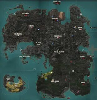 Интерактивная карта Фар Край 6: все локации игры, где найти оружие, миссии, услу