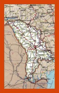 Карта молдовы на русском