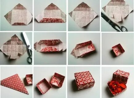 Как можно сделать маленькую коробочку