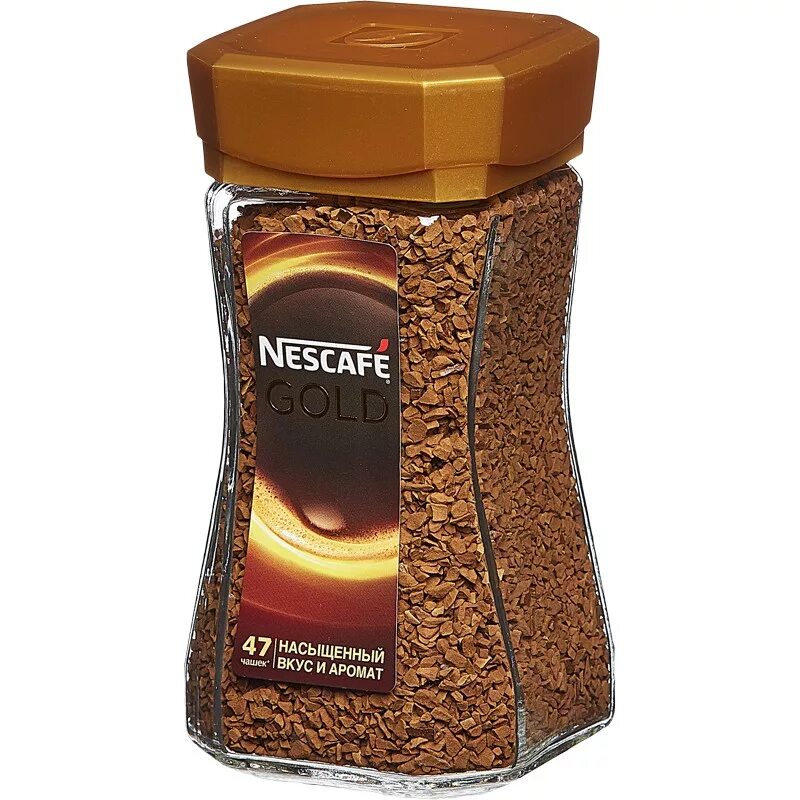 Кофе Nescafe Gold, 95гр. Нескафе Голд 95 гр. Кофе Нескафе Голд стекло 95 гр. Nescafe Gold 95 гр. Кофе растворимый в банке купить