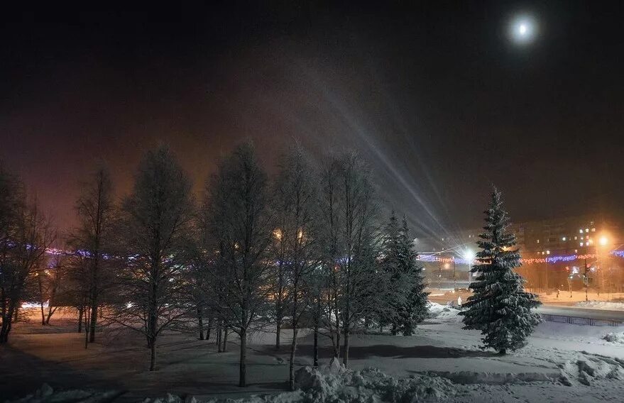 Погода усинск. Усинск зима. Ночной Усинск. Зимний Усинск. Усинск Республика Коми зимой.
